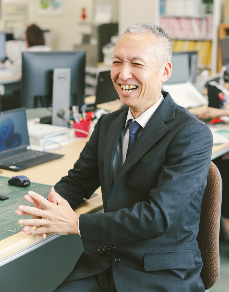 ありがとうございますお客様からいただく感謝の言葉がやりがいです。